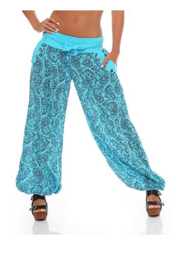 Damen pumphose mit - damen,