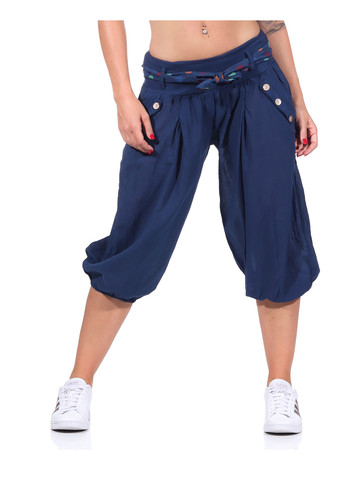 Damen pumphose kurz mit - kurz,