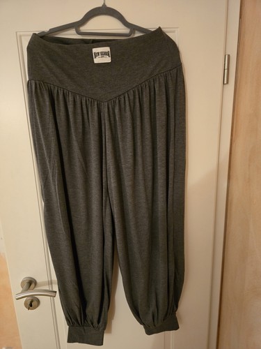 Lange graue baggy haremshose - lange,,