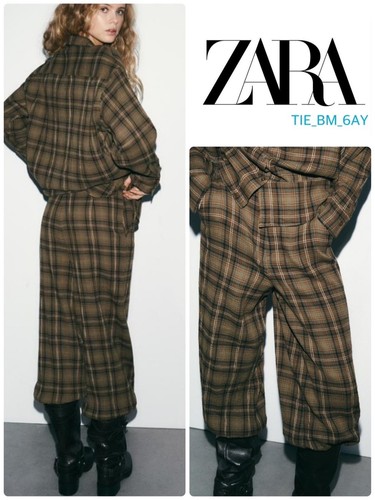 Zara hose kariert karo ballon - zara,