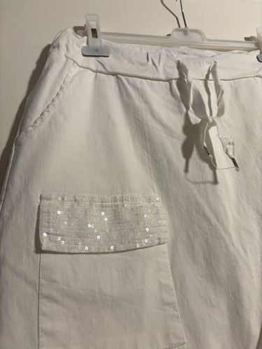 Baggy glitzer weiß - baggy,, in