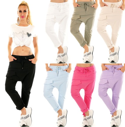 Damen freizeit hose haremshose - freizeit,