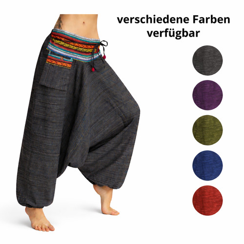 Haremshose pumphose aladinhose - haremshose,