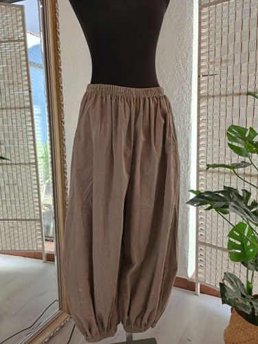 Feincord hose pumphose mit - feincord,