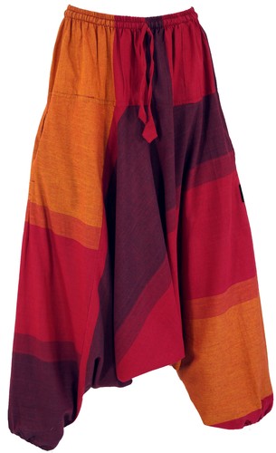 Haremshose pluderhose pumphose - haremshose,