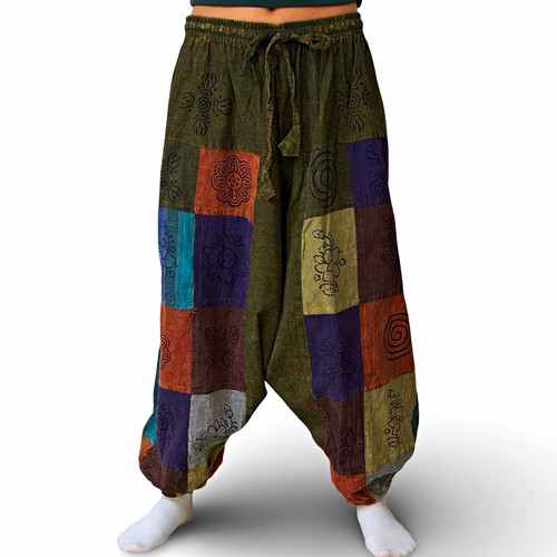 Kurze unisex haremshose - kurze,